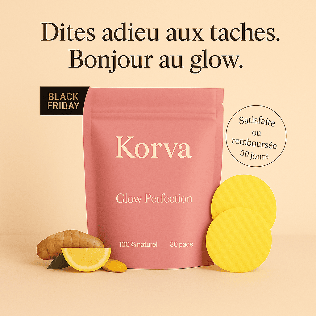 Soin anti taches - Korva Glow Pads